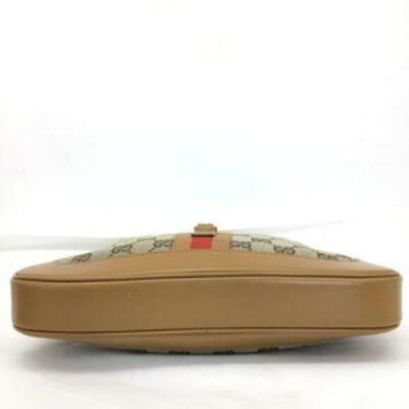 Gucci One Shoulder Bag GG Canvas Beige Brown - Picture 6 of 8